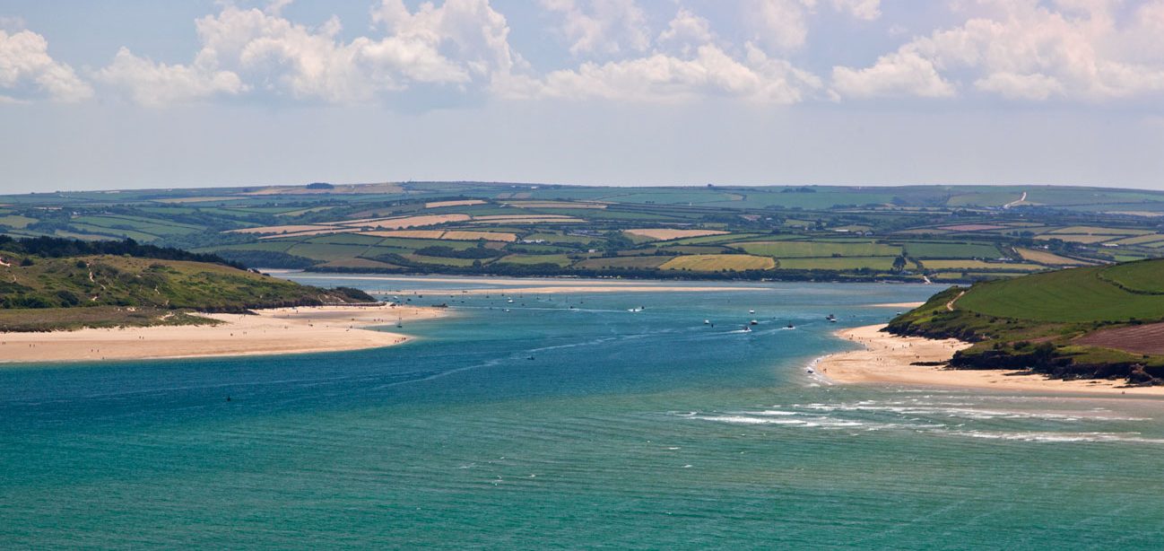 The Doom Bar and the Camel Estuary in Cornwall. The Doom Bar and the Camel Estuary in Cornwall.